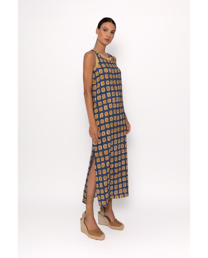 Vestido largo 49519 arggido mujer