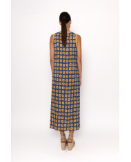 Vestido largo 49519 arggido mujer