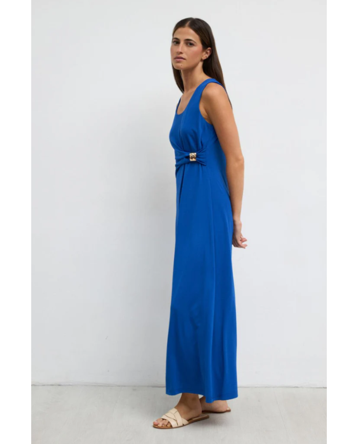 Vestido remei tinta mujer