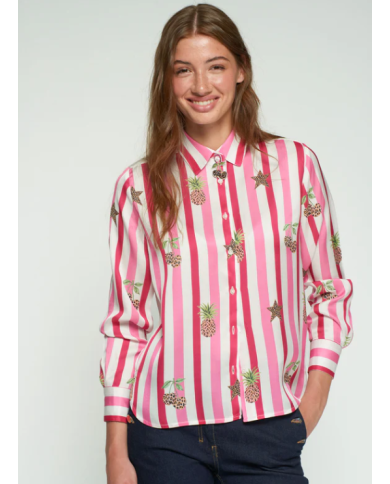 Camisa rayas 33641 vilagallo mujer