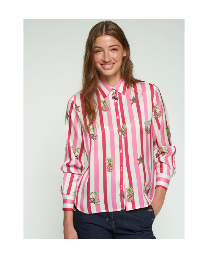 Camisa rayas 33641 vilagallo mujer