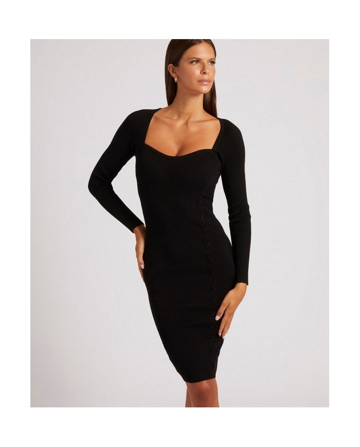 Vestido w2bk55 z2yj2 guess mujer