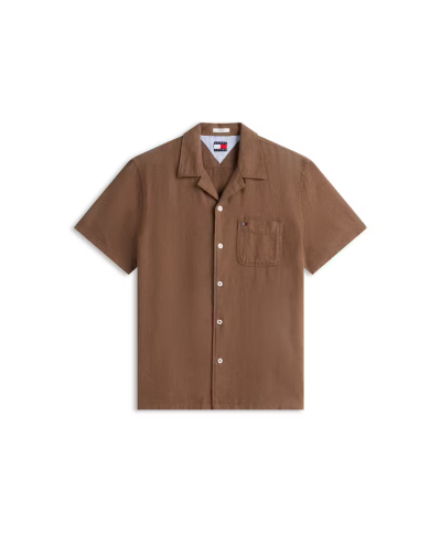 Camisa m/c dm0dm23058 tommy jeans hombre