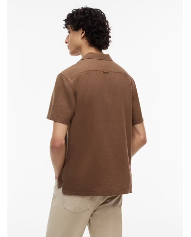 Camisa m/c dm0dm23058 tommy jeans hombre