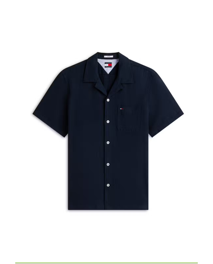 Camisa m/c dm0dm23058 tommy jeans hombre