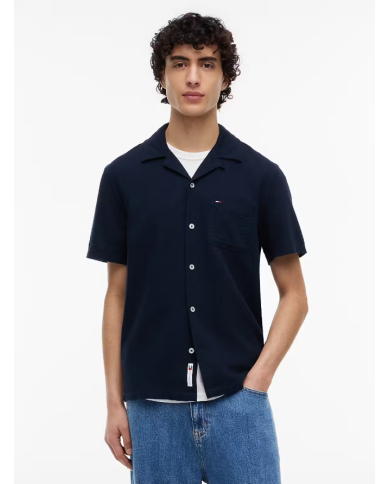 Camisa m/c dm0dm23058 tommy jeans hombre