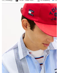 Camisa dm0dm22789 tommy jeans hombre