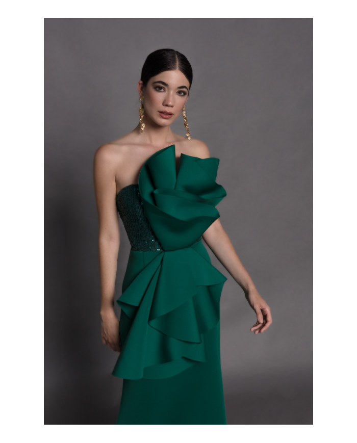 Vestido lentejuelas 1.4688.1 matilde cano mujer