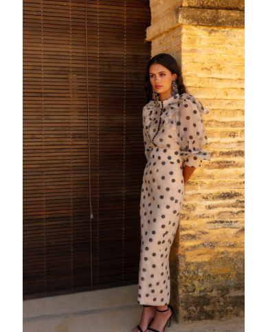 Falda lunares 1.4657.1 matilde cano mujer