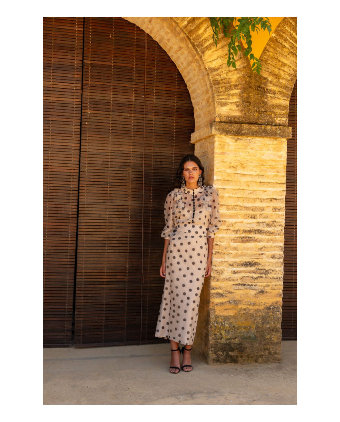 Blusa lunares 1.4521.1 matilde cano mujer