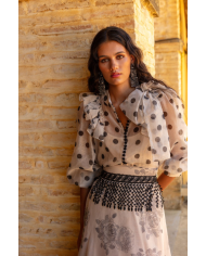 Blusa lunares 1.4521.1 matilde cano mujer