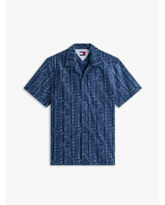 Camisa m/c dm0dm22792 tommy jeans hombre