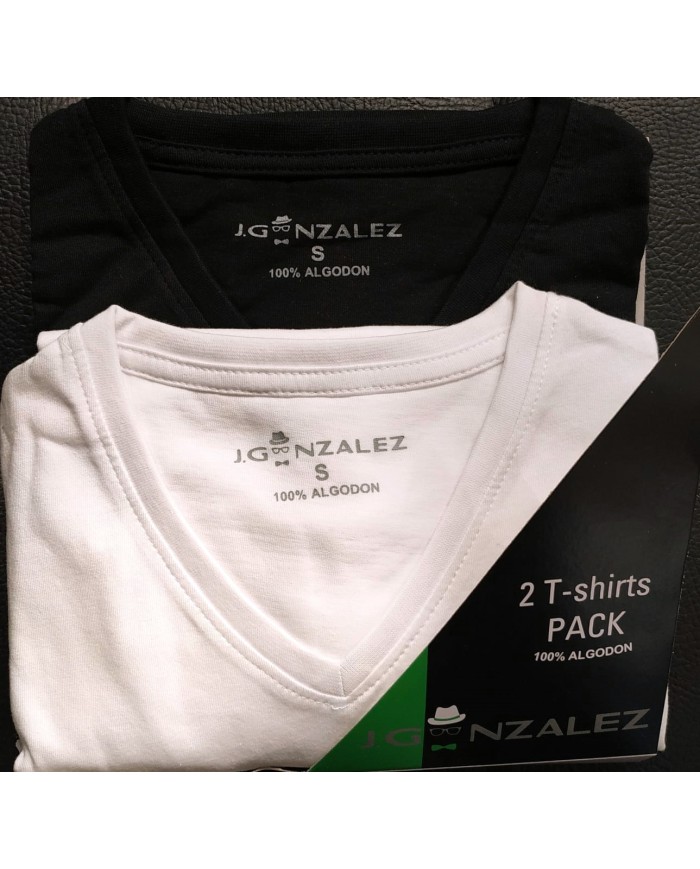 Pack 2 camisetas j.gonzalez-rb logo