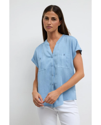Camisa denim doty-26 tinta mujer