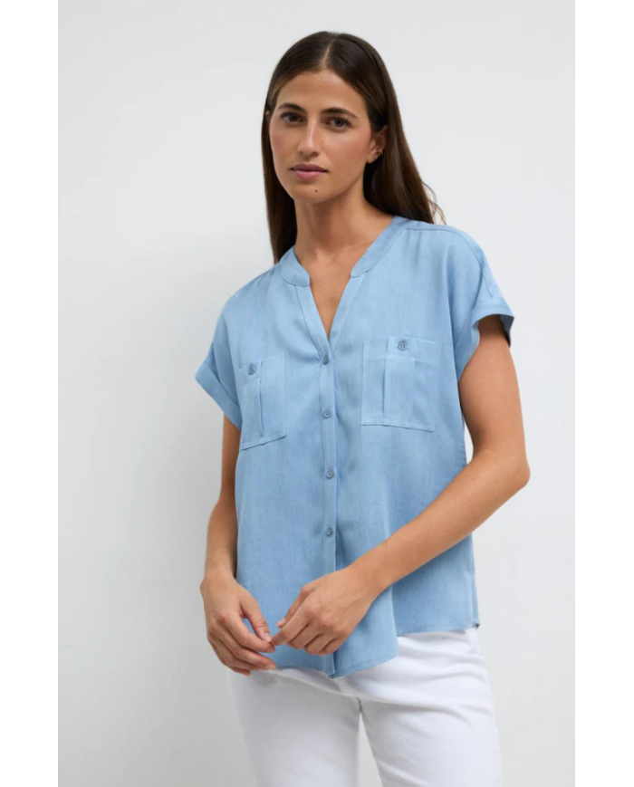 Camisa denim doty-26 tinta mujer