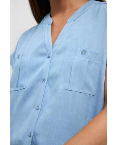 Camisa denim doty-26 tinta mujer