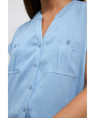 Camisa denim doty-26 tinta mujer