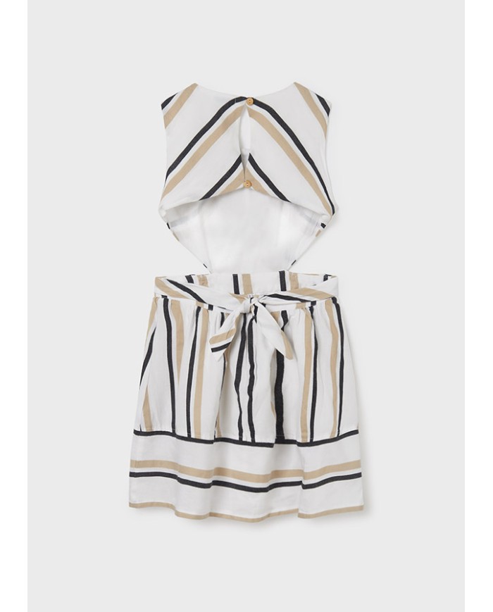 Vestido rayas 8c 6921 mayoral niña