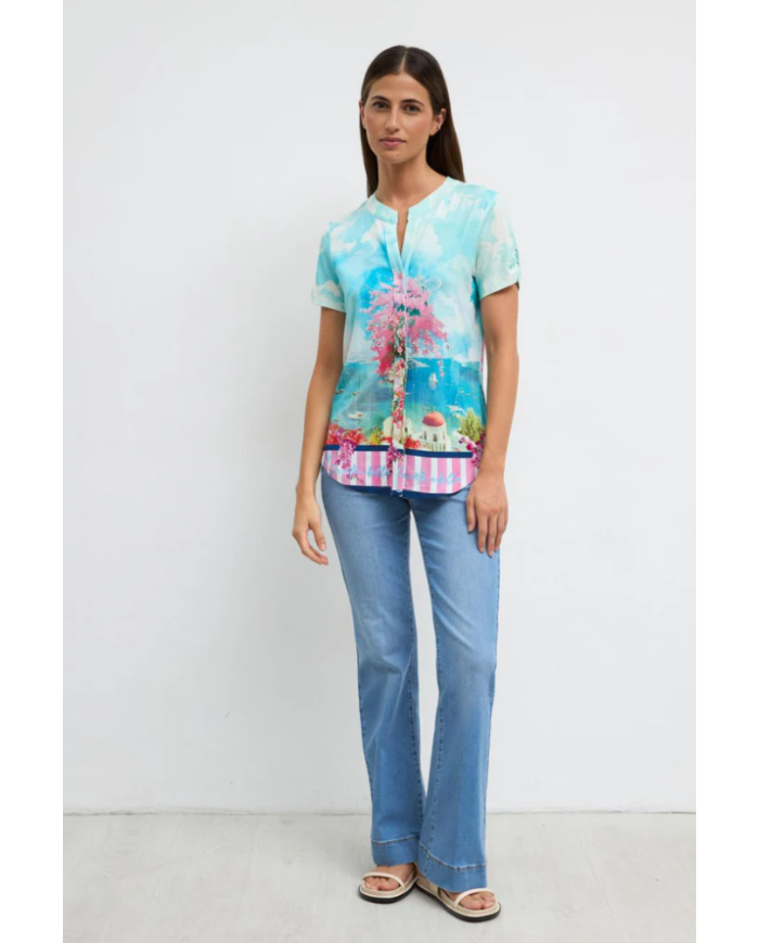 Camisa saya tinta mujer