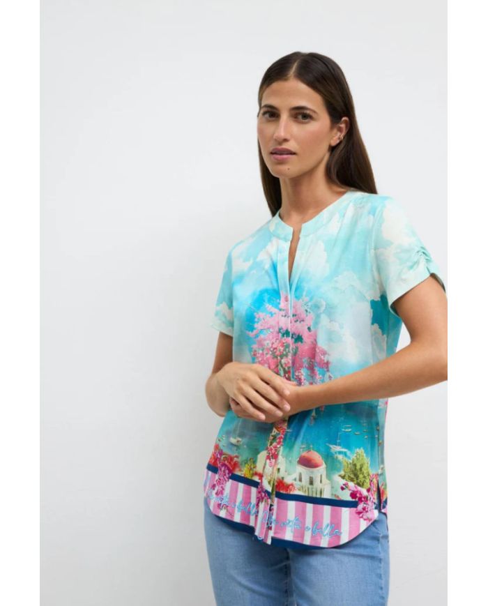 Camisa saya tinta mujer