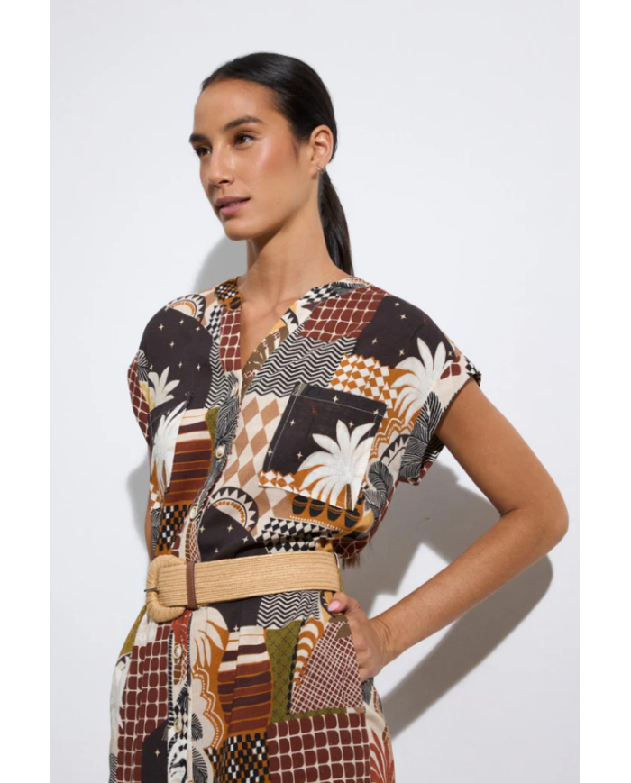 Vestido inma-tinta tinta mujer