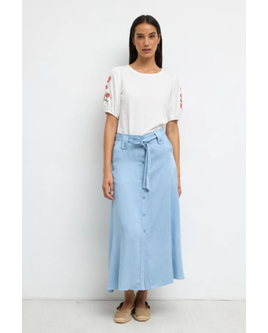 Falda danica tinta mujer