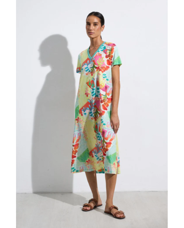 Vestido laia tinta mujer