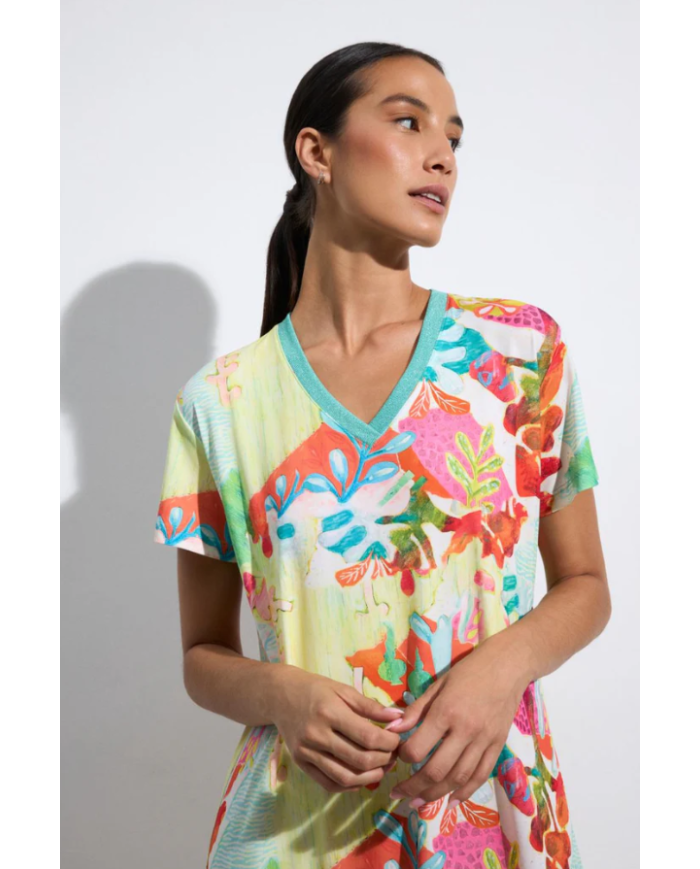 Vestido laia tinta mujer