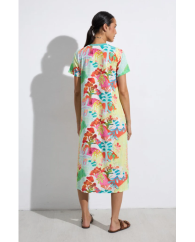 Vestido laia tinta mujer
