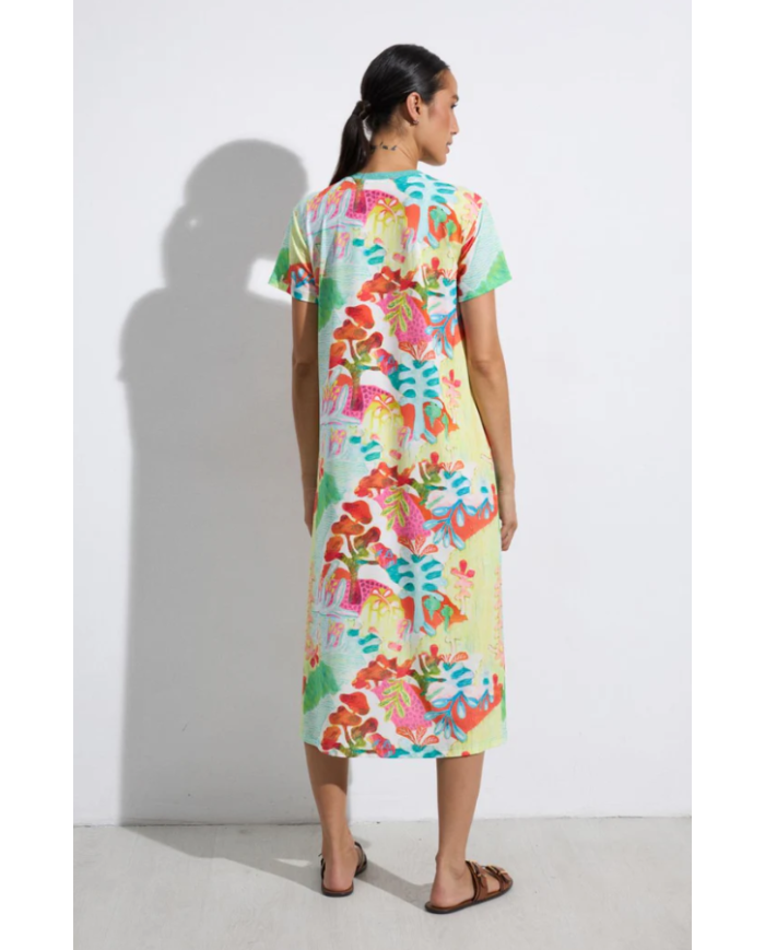 Vestido laia tinta mujer