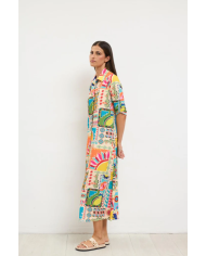 Vestido begona tinta mujer