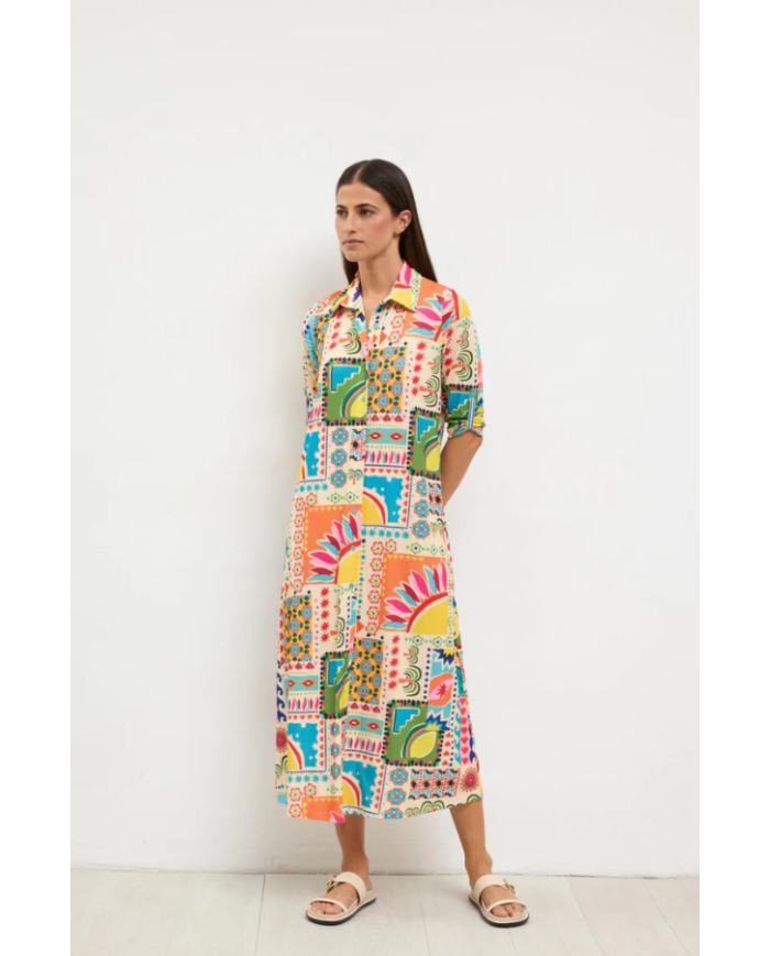 Vestido begona tinta mujer