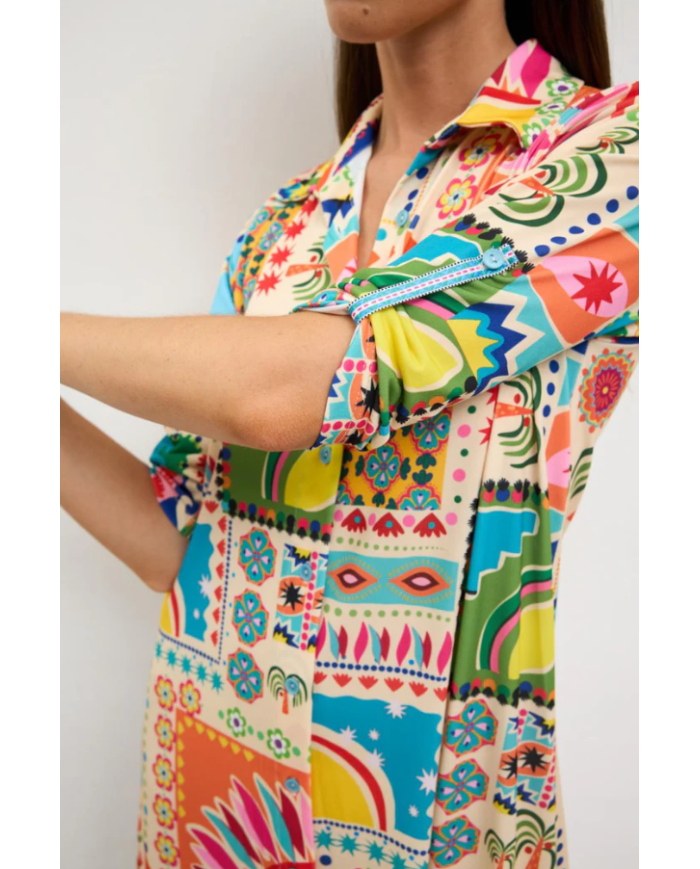 Vestido begona tinta mujer