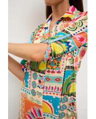 Vestido begona tinta mujer