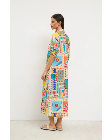 Vestido begona tinta mujer