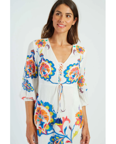 Vestido p610152 myosotis derhy mujer