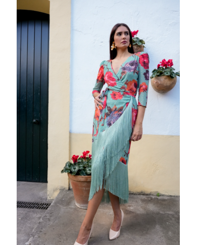 Vestido v2642b macarena kahyra mujer