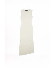 Vestido flecos 249702 arggido mujer
