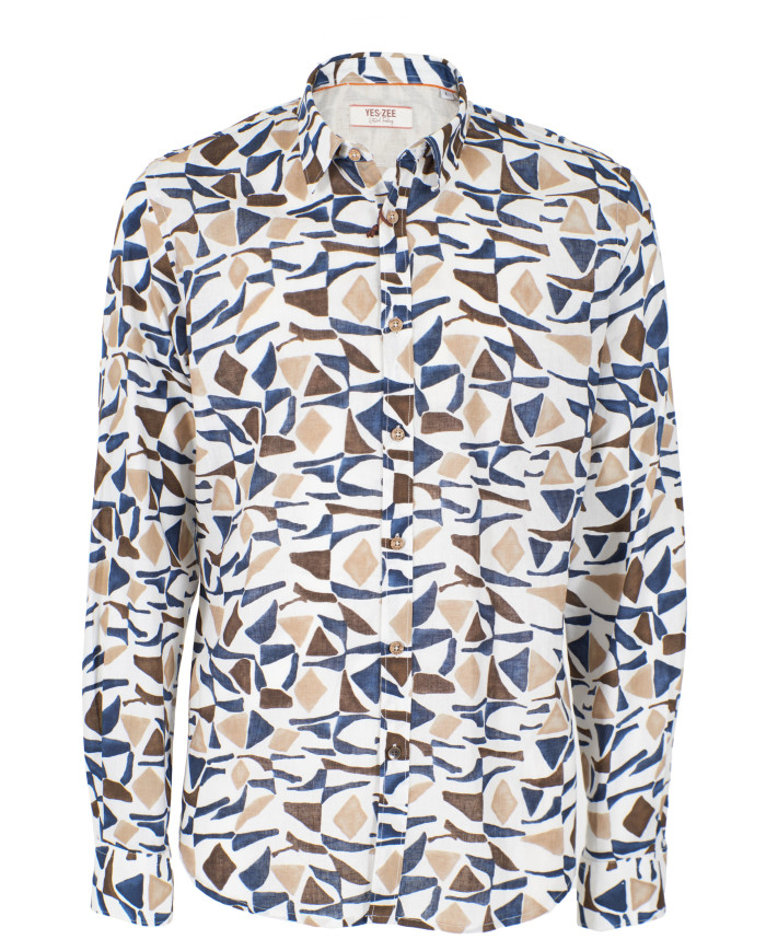 Camisa m/l c521 ur00-26 yes-zee hombre