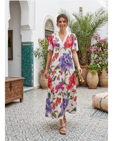 Vestido p610072 martine derhy mujer