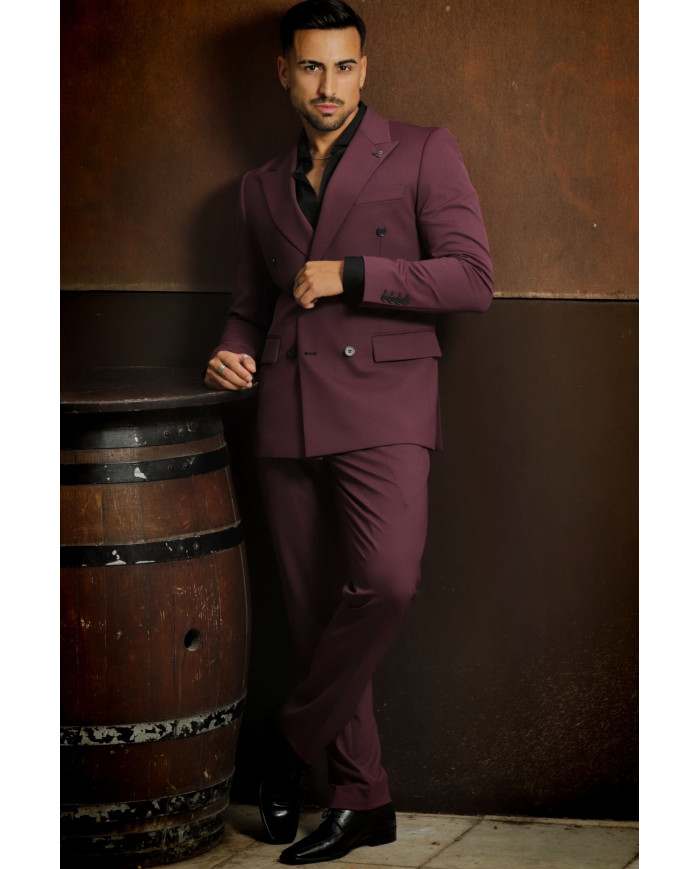 Traje cruzado 9117 184 j.gonzalez-nostra hombre