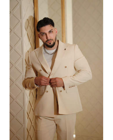 Traje cruzado zado 304 j.gonzalez-arte hombre