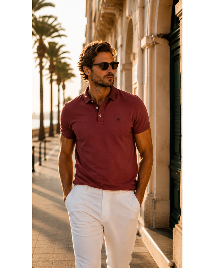 Polo pique 261800basi j.gonzalez-rb hombre