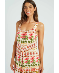 Vestido p610168 miel derhy mujer