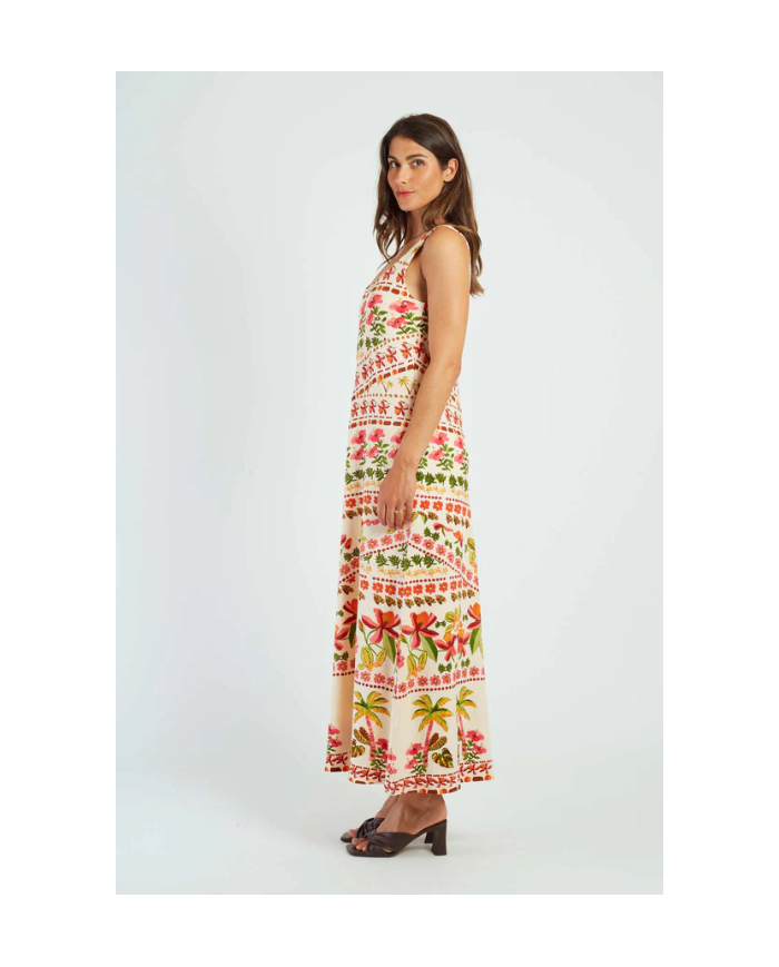 Vestido p610168 miel derhy mujer