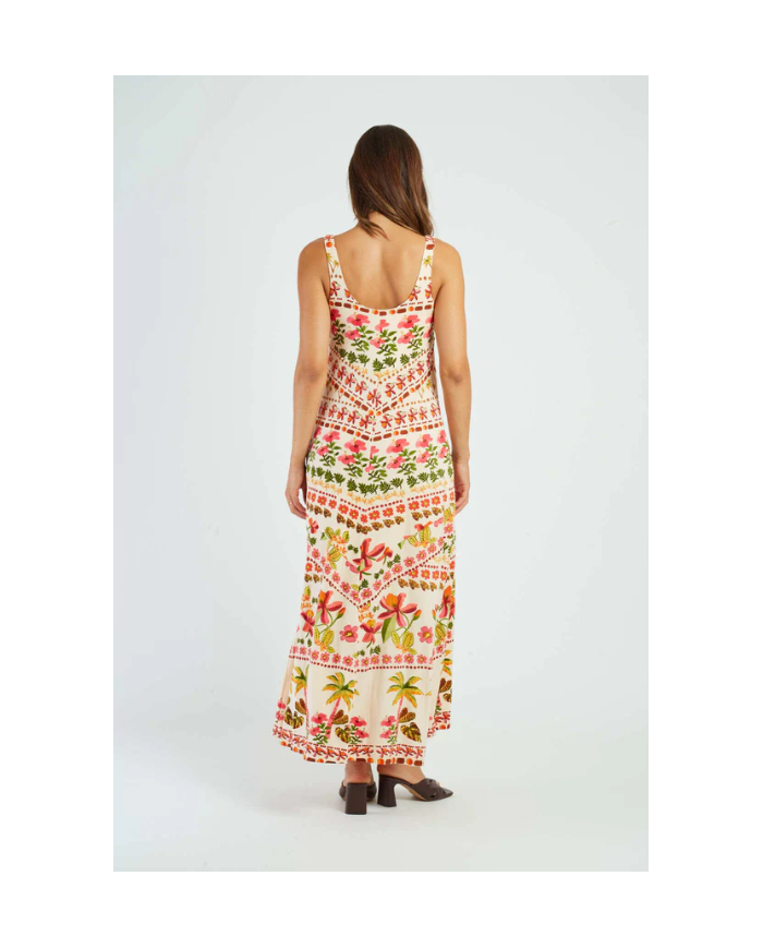 Vestido p610168 miel derhy mujer