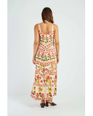 Vestido p610168 miel derhy mujer