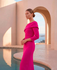 Vestido p610168 miel derhy mujer