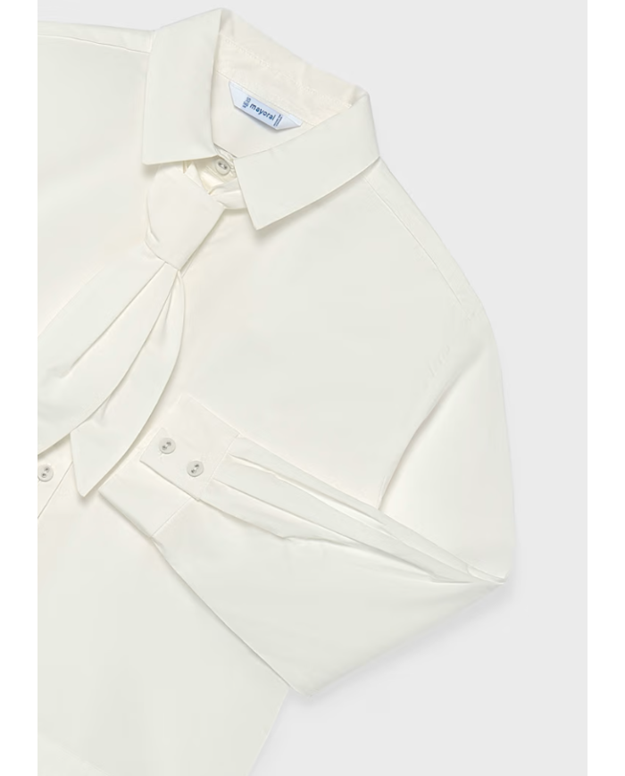 Blusa popelin 8f 7120 mayoral niÑa