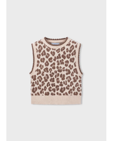 Chaleco tricot 6j 4329 mayoral niÑa